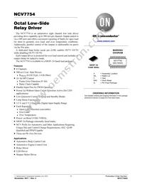 NCV7754DPR2G Datasheet Cover