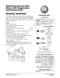 NCV8402STT3G Datasheet Cover