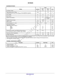 NCV8445DR2G Datasheet Page 3