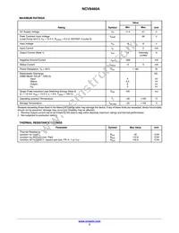 NCV8460ADR2G Datasheet Page 3