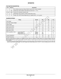 NCV8575HDS50R4G Datasheet Page 2
