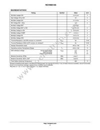 NCV890100PDR2G Datasheet Page 3
