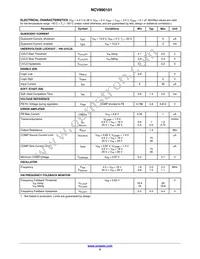 NCV890101MWTXG Datasheet Page 5