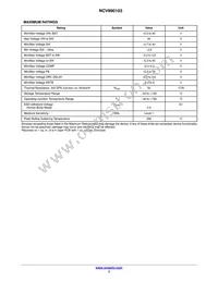 NCV890103MWTXG Datasheet Page 3