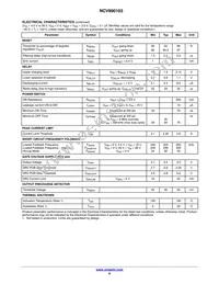 NCV890103MWTXG Datasheet Page 6