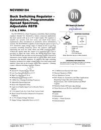 NCV890104MWR2G Datasheet Cover