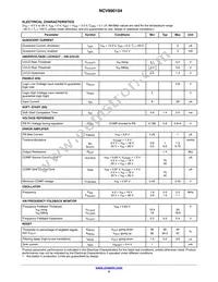 NCV890104MWR2G Datasheet Page 5