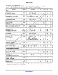 NCV890104MWR2G Datasheet Page 6
