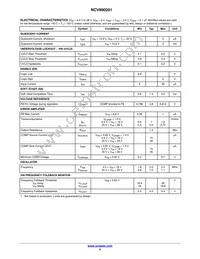 NCV890201MWTXG Datasheet Page 5