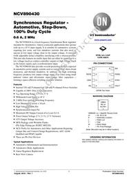 NCV890430MW25TXG Datasheet Cover