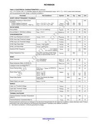 NCV890430MW25TXG Datasheet Page 5