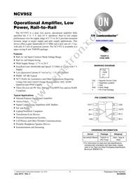 NCV952DTBR2G Datasheet Cover