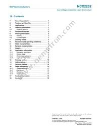 NCX2202GW Datasheet Page 15