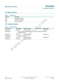 NCX2220DP Datasheet Page 17