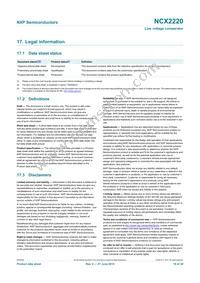 NCX2220DP Datasheet Page 18
