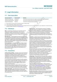 NCX2222GUX Datasheet Page 16