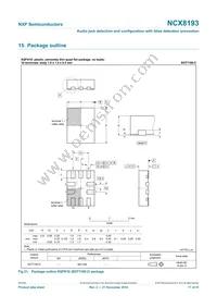 NCX8193GUX Datasheet Page 17