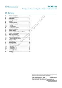 NCX8193GUX Datasheet Page 21