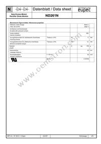 ND261N22KHPSA1 Datasheet Page 2