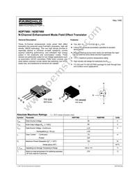 NDB7060 Datasheet Page 2