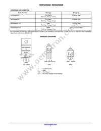 NDF02N60ZH Datasheet Page 7