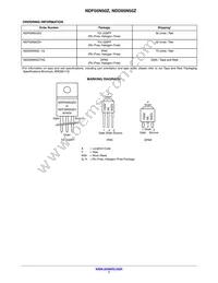 NDF05N50ZH Datasheet Page 7