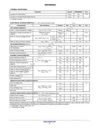 NDF08N50ZH Datasheet Page 2