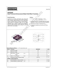 NDH8304P Datasheet Cover