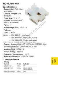 NDNFD1-WH Datasheet Cover