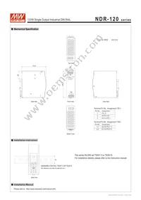 NDR-120-48 Datasheet Page 4