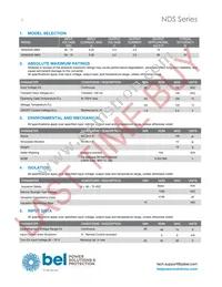 NDS03ZE-M6G Datasheet Page 2