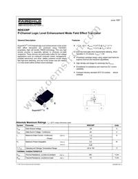 NDS336P Datasheet Cover