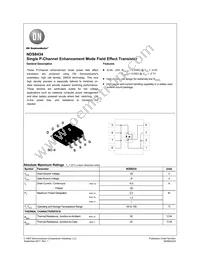 NDS8434 Datasheet Cover
