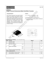 NDS8435 Datasheet Cover