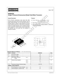 NDS8435A Datasheet Cover