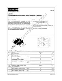 NDS8926 Datasheet Cover