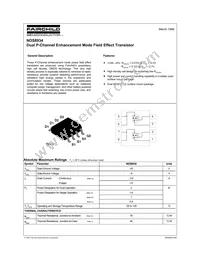 NDS8934 Datasheet Cover