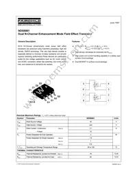 NDS8961 Datasheet Cover
