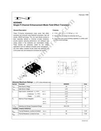 NDS9405 Datasheet Cover
