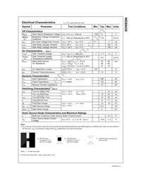 NDS9430 Datasheet Page 2