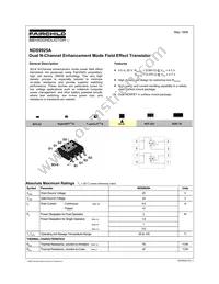 NDS9925A Datasheet Cover