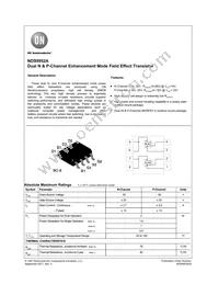 NDS9952A Datasheet Cover
