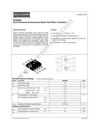 NDS9959 Datasheet Cover