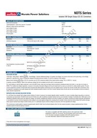 NDTS4815C Datasheet Page 2