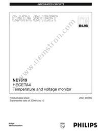 NE1619DS Datasheet Cover