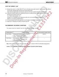 NE4210S01-T1B Datasheet Page 14