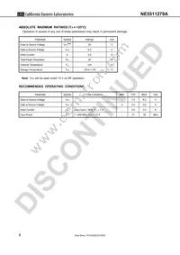 NE5511279A-T1-A Datasheet Page 2