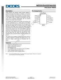 NE555S-13 Datasheet Cover