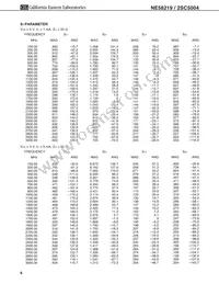 NE58219-T1-A Datasheet Page 5