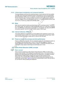 NE58633BS Datasheet Page 16